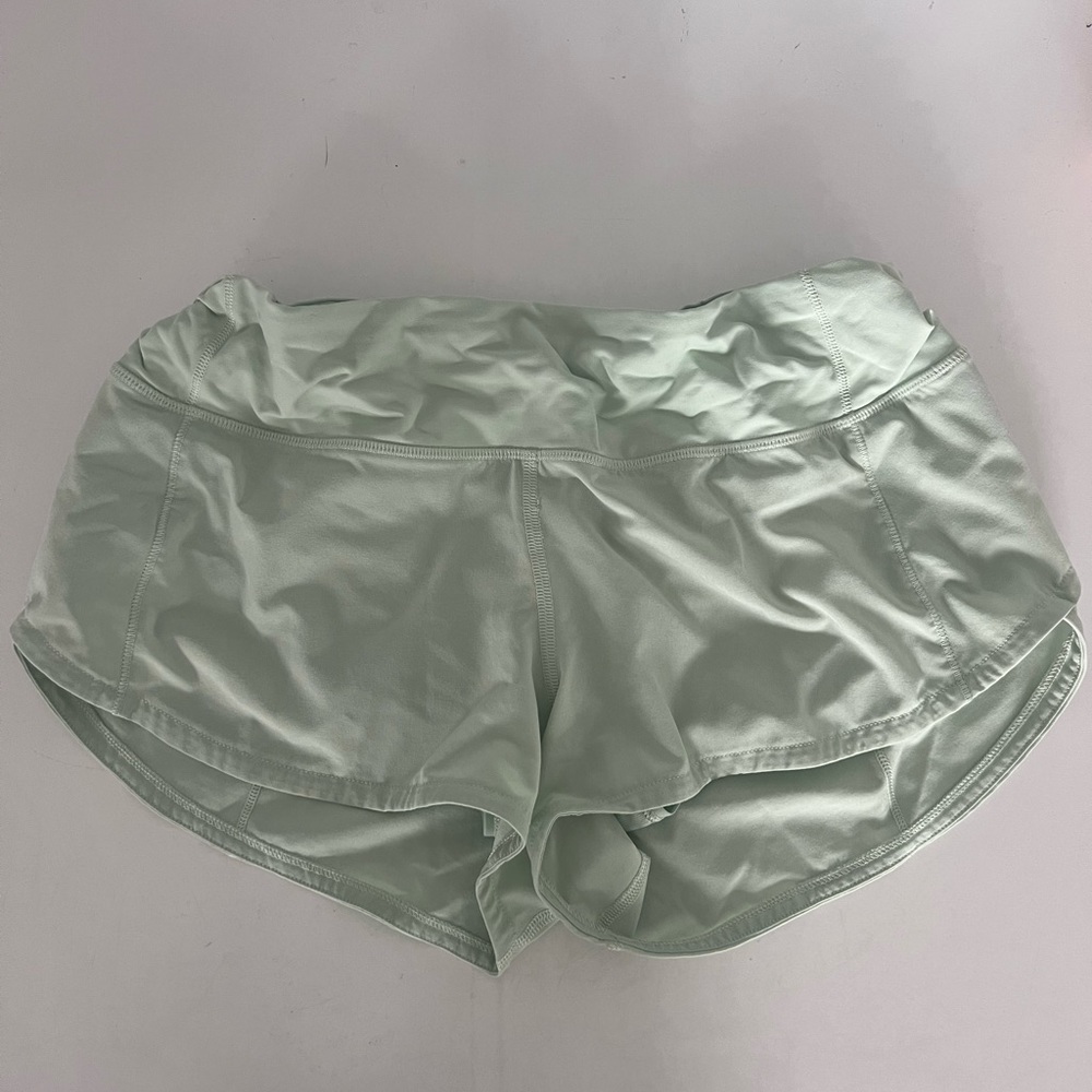 Mint Green Lululemon Speed Up LR 2.5”